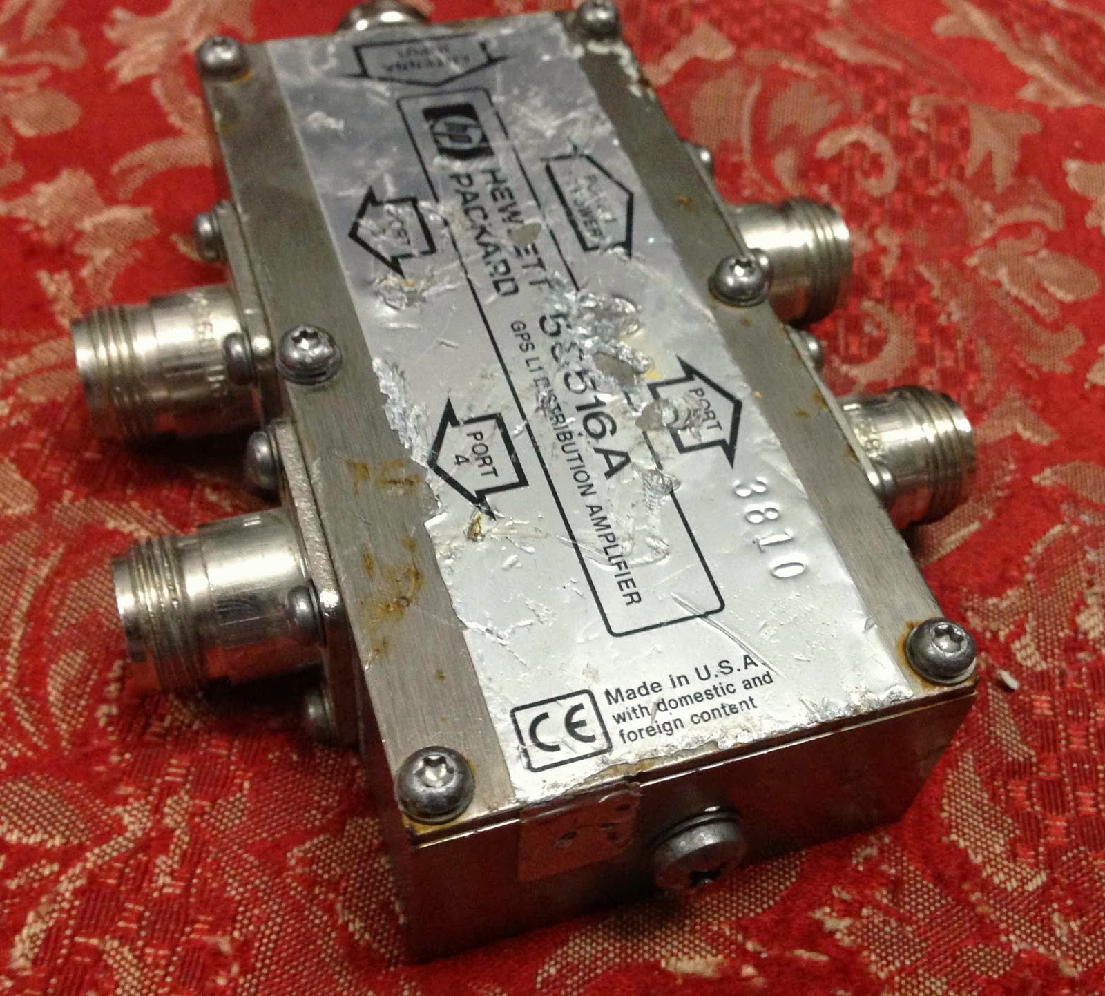 Bob electronics HP/Agilent 58516A GPS 14 signal Distribution