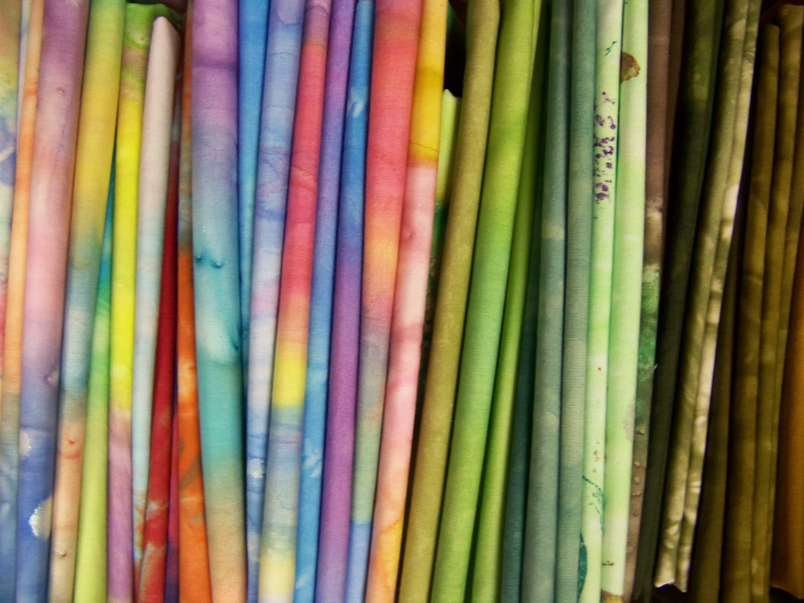 Carol R. Eaton Designs Hand Dyed and Hand Painted Fabrics on Sale