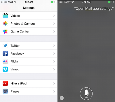 New In iOS 7: Now Use Siri To Access App Settings