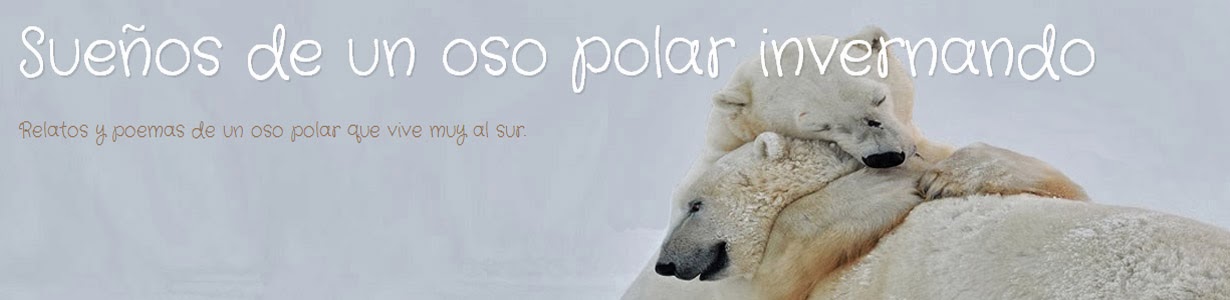 Sueños de un oso polar invernando
