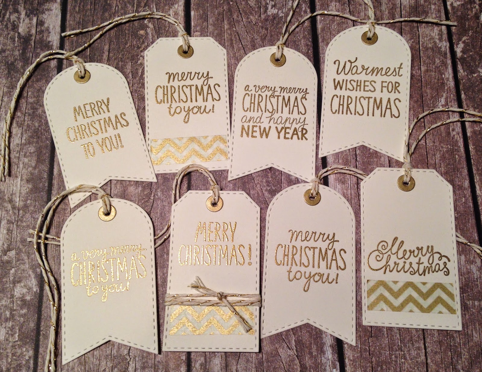 Let's Make A Card! Tags!