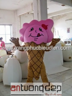 may bán mascot cây kem
