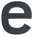 Get it? It's an "e" that looks like it's made out of iron! An iron "e"! I love it! Get it? It's an "e" that looks like it's made out of iron! An iron "e"! I love it!