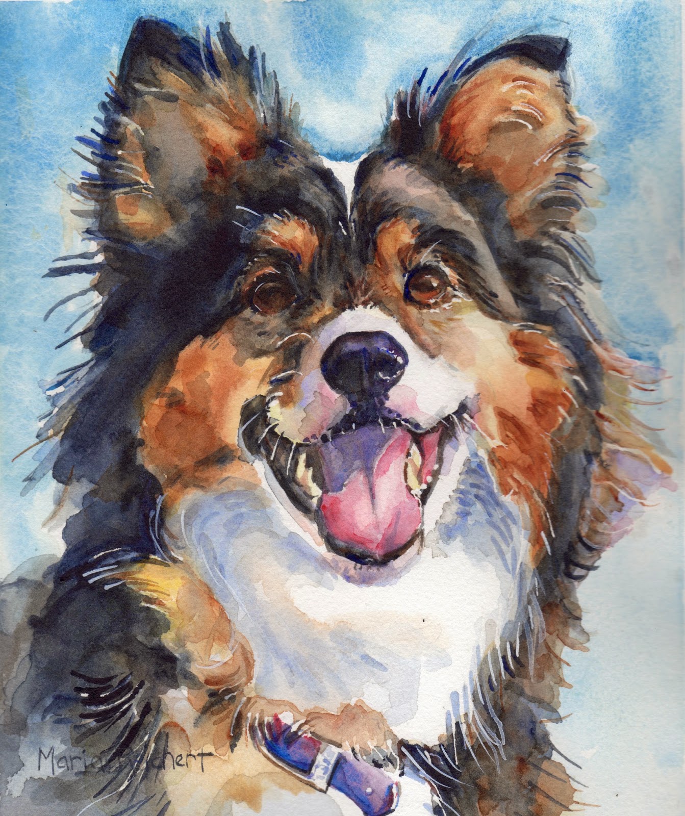 Maria's Watercolor: Pet Portraits