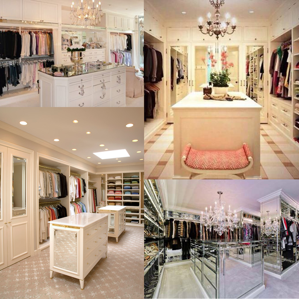 Caçadoras de Glamour Closet dos sonhos