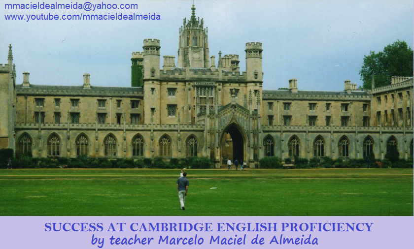 SUCCESS AT CAMBRIDGE ENGLISH PROFICIENCY