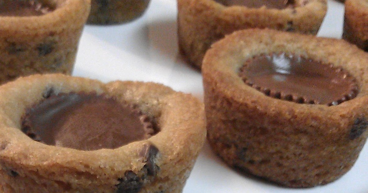 Baker Becky Chocolate Chip Cookie Cups with Reese's
