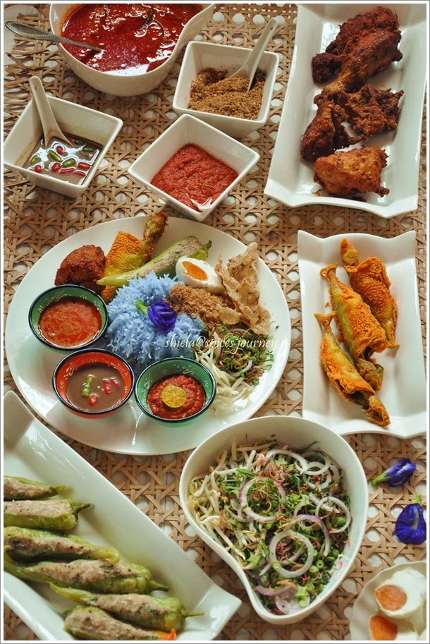 Spices Journey NASI KERABU BIRUKU