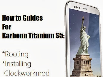 How to Root and Install Clockworkmod Recovery: Karbonn Titanium S5