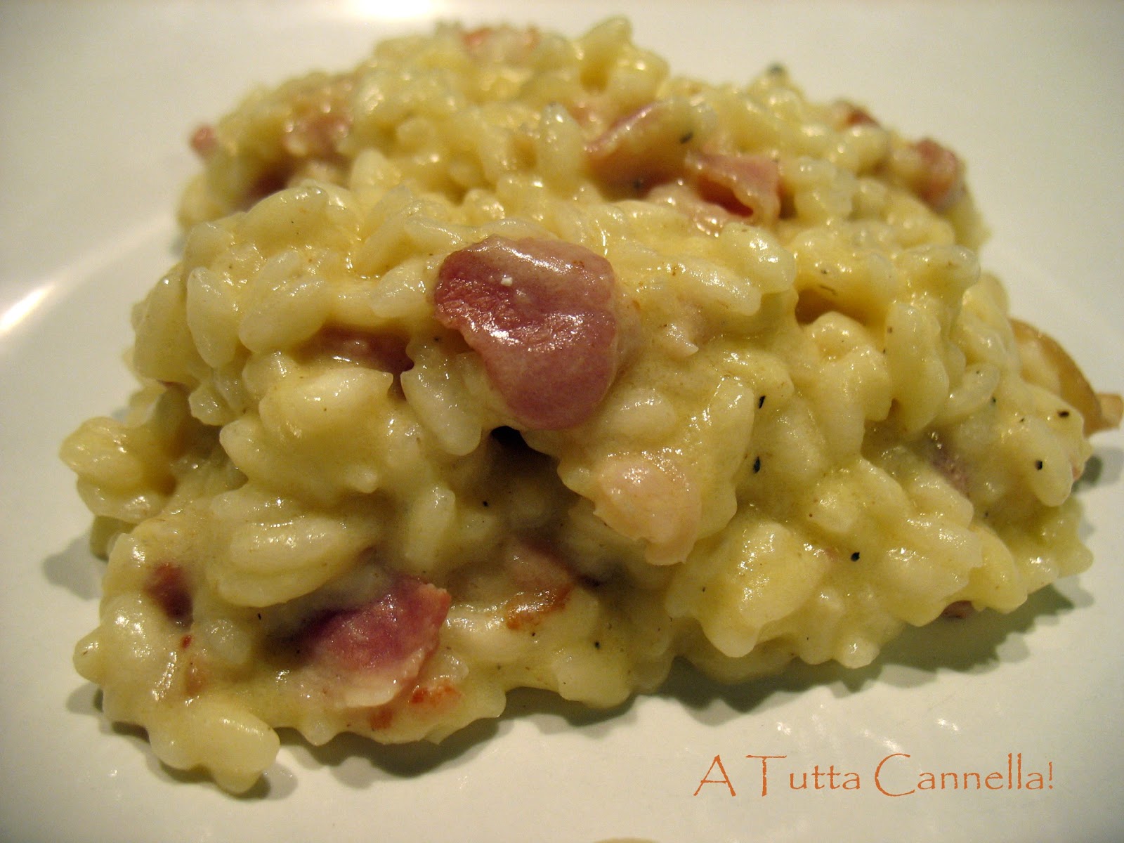 Risotto Carbonara Recipe — Dishmaps