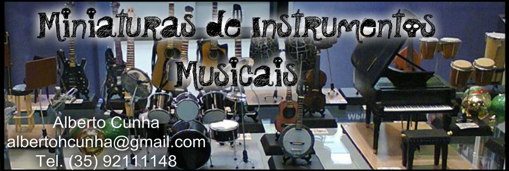 Miniaturas de Instrumentos Musicais