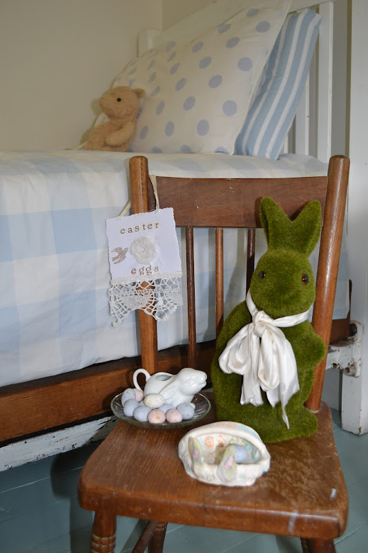 French Blue and Peachy Pink How To Trap The Easter Bunny