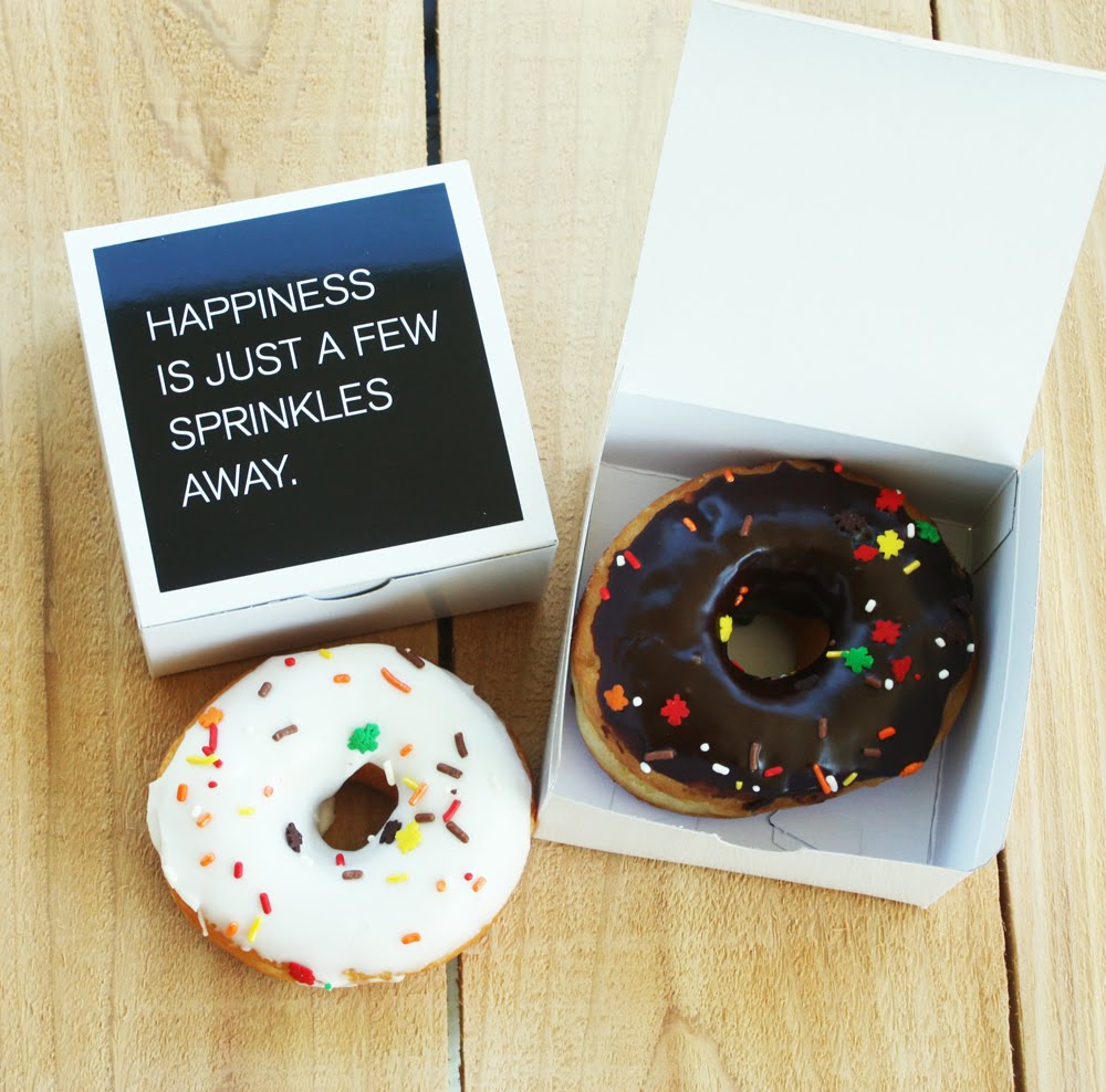 Happiness is...DONUT BOXES!