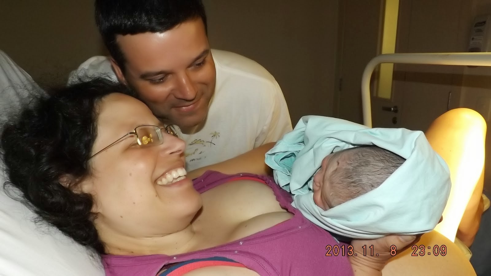 Daniel nasceu dia 08 de Novembro de 2013 de parto natural hospitalar...