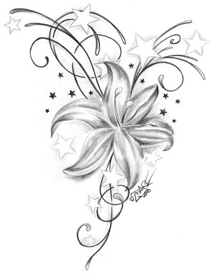 Flower Tattoo Designs on Home Tattoos Chinese Names A Z Tattoo