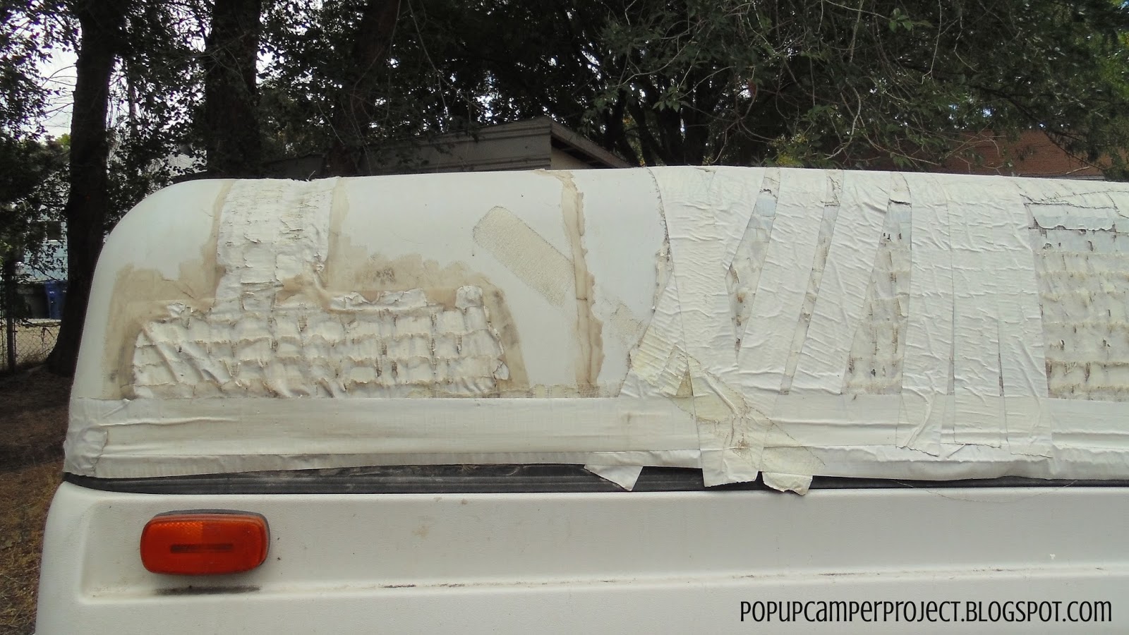 Pop Up Camper Project The Roof of our Pop Up Camper