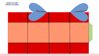 free heart box template