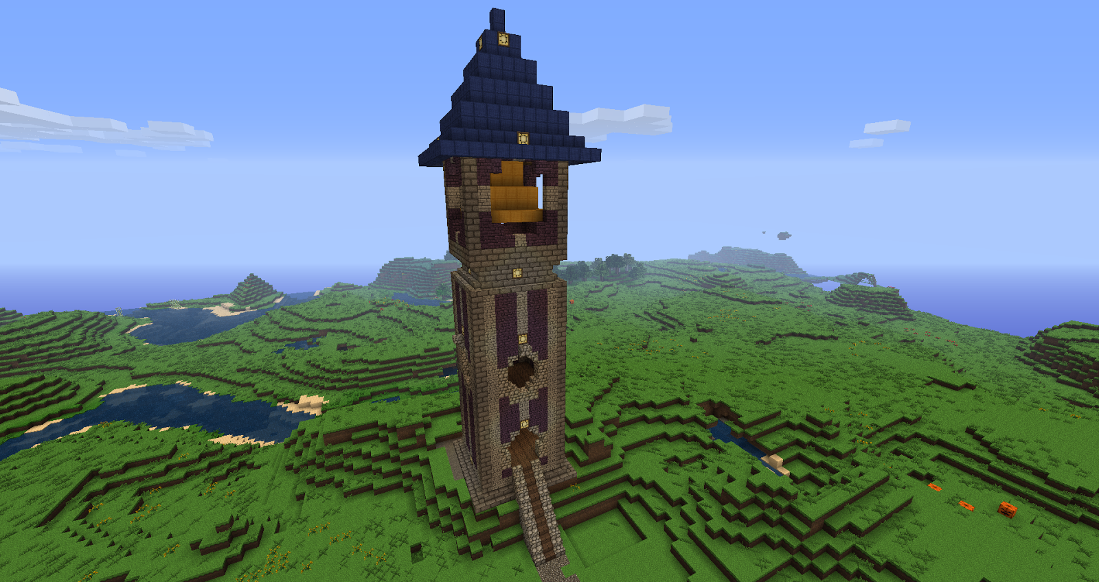 Minecraft Building Ideas: Bell Tower