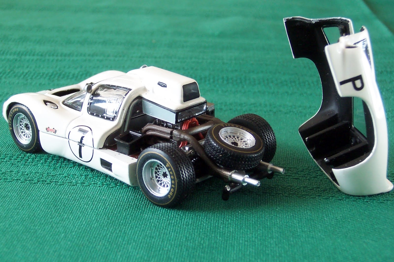 1/43 Collection of transformed and restaured models Chaparral 2D