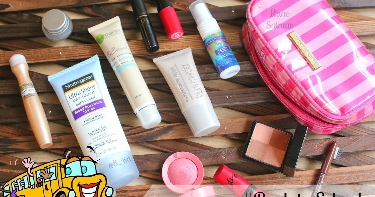 Back to School Makeup, Bag, and Suggested Outfits, مكياج وملابس وشنطة