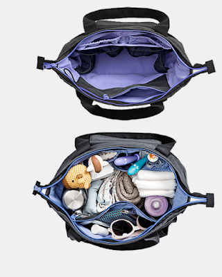 Erfahrungen Wickeltasche SoFo von Baby Bjoern Gewinnspiel Verlosung Runzelfuesschen