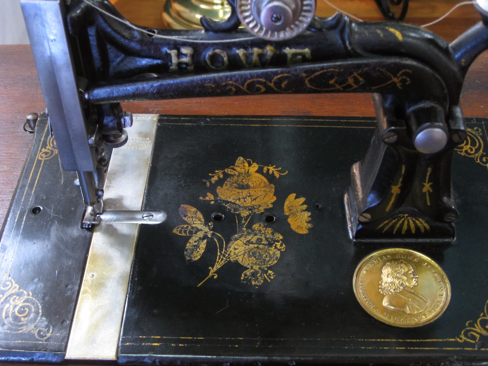 Vicki's Fabric Creations Vintage Treadle and Hand Crank Sewing Machine