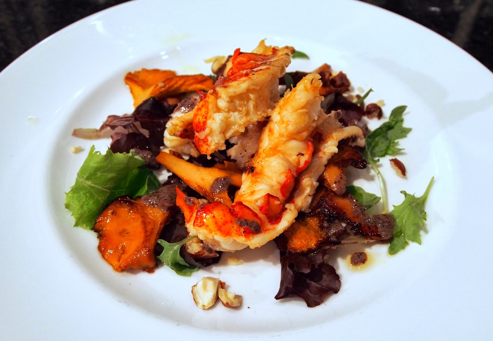 The Renaissance Girl Cooks... Butter Poached Lobster (sous vide), with