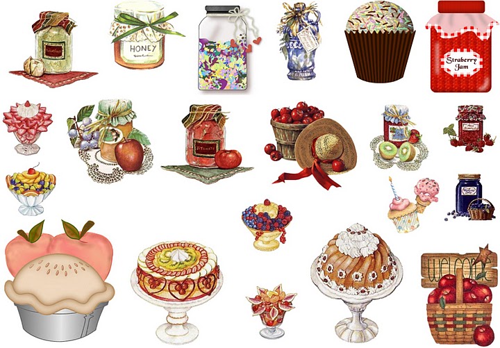 Pegatinas de dulces para imprimir | Imagenes y dibujos para imprimir