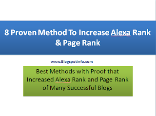 increase alexa rank and Page rank with continuous updation of blog