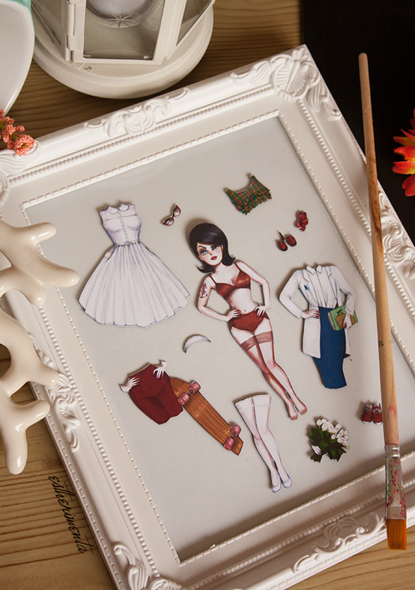 magnetic paper doll estherimenta magnetic paper doll estherimenta