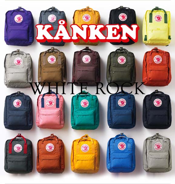 WHITE ROCK since 2008 Fjallraven Kanken Bags New ReleasesWhiteRock