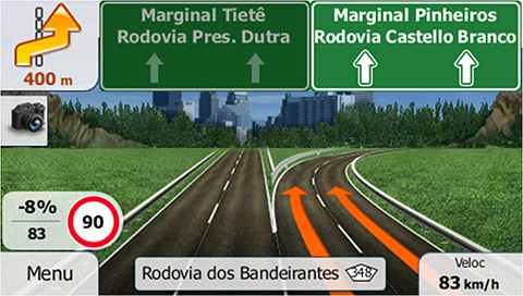 Atualização Pontos de Alerta e Radar (iGO) Brasil - Alertas