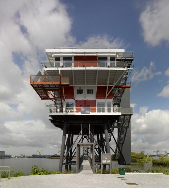 REM Island Restaurant in The Netherlands Inspiring Modern Home