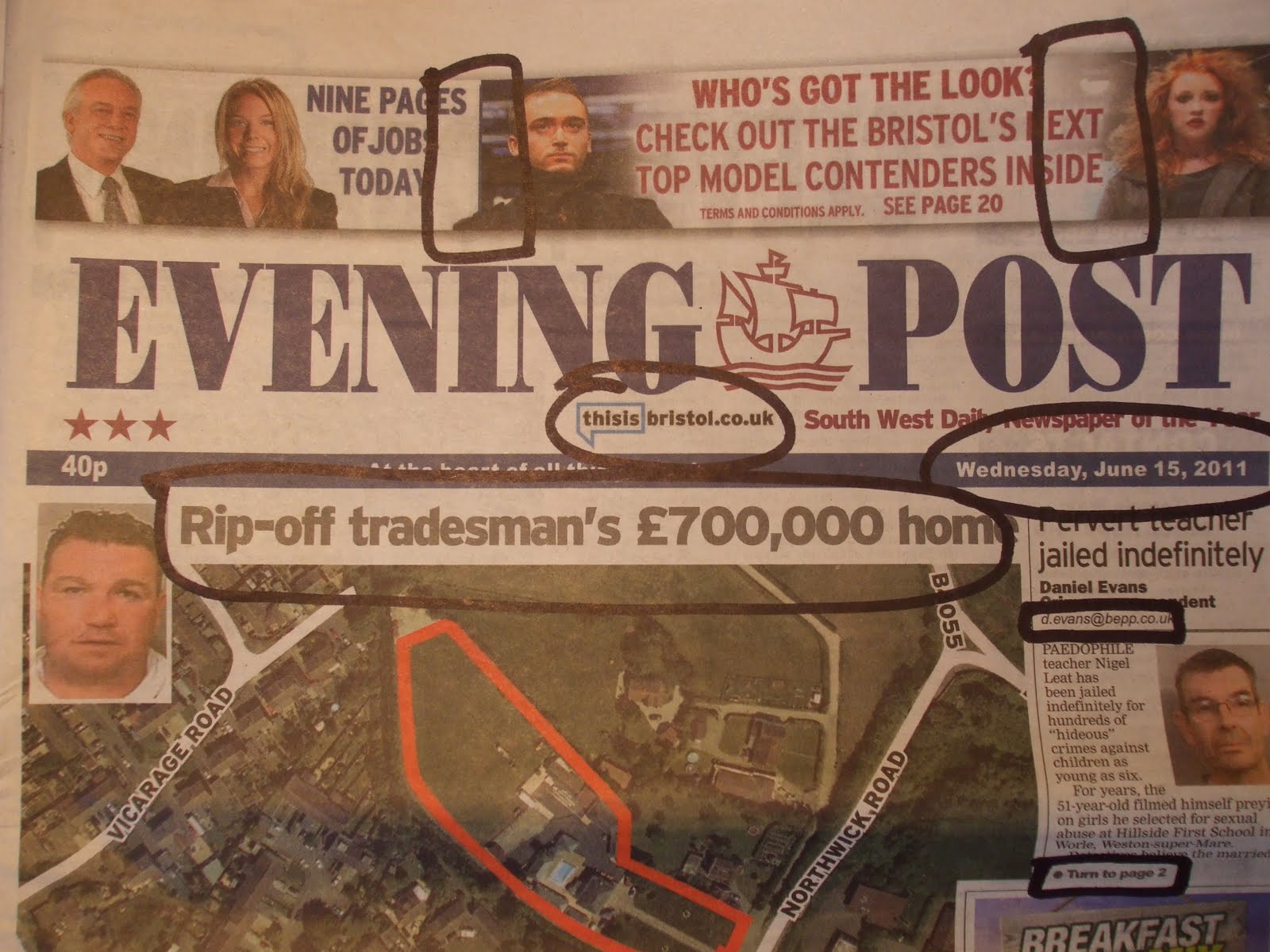 A2 Local Newspaper In Depth Study of Bristol Evening Post
