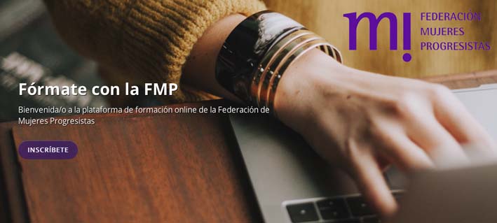 Fórmate con la FMP: Plataforma de formación online de la Federación de Mujeres Progresistas
