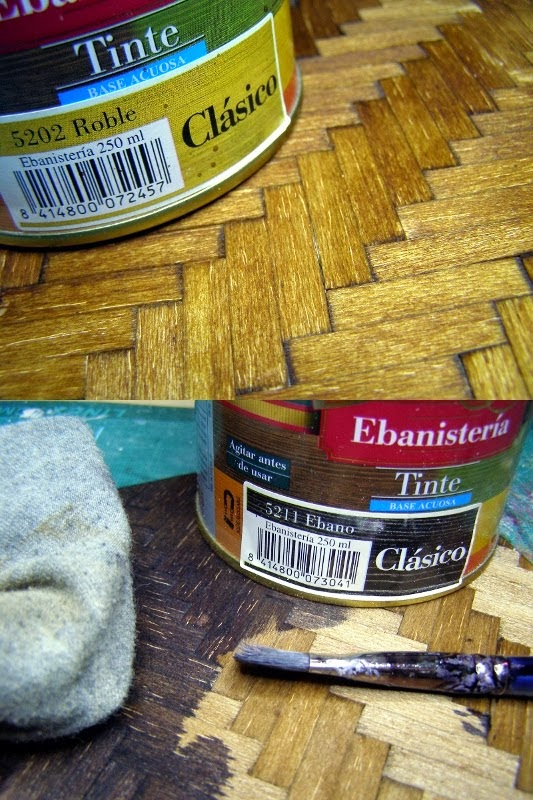 Pequeñeces: DIY- Personalizando muebles de madera- Customizing wooden