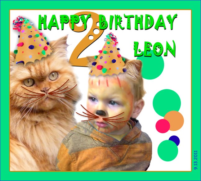 Angel Ginger Jasper: Happy Birthday Leon….2 Today……