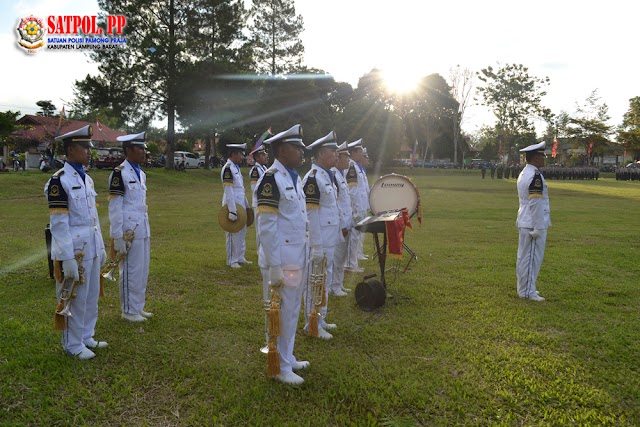 Upacara Penurunan Bendera Merah Putih17 Agustus 2014