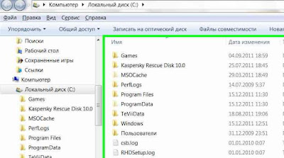 Скрытая функция Windows открывает папку профиля