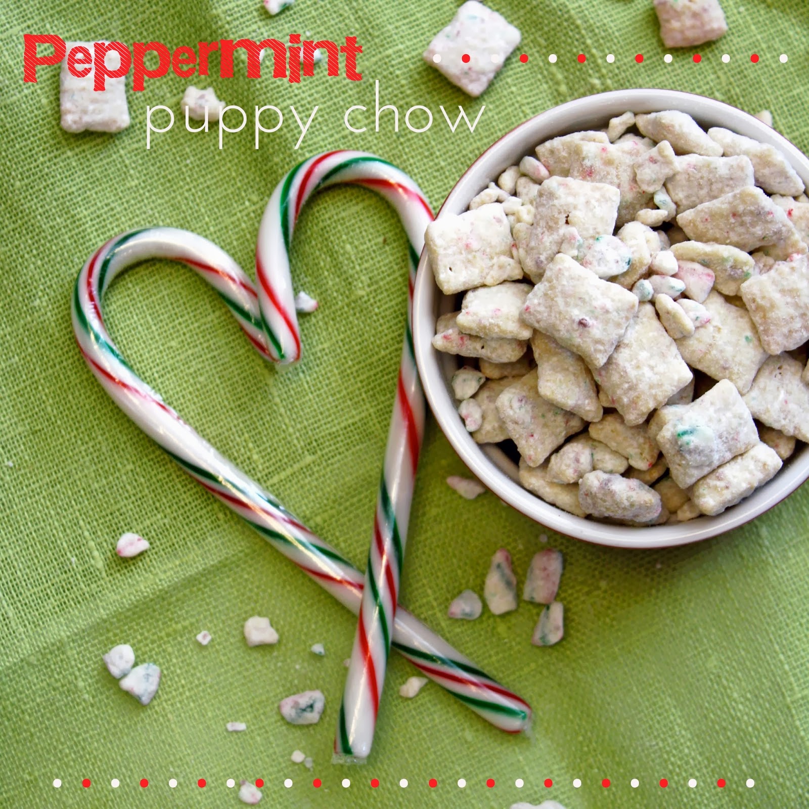 Chocolate Therapy Peppermint Puppy Chow