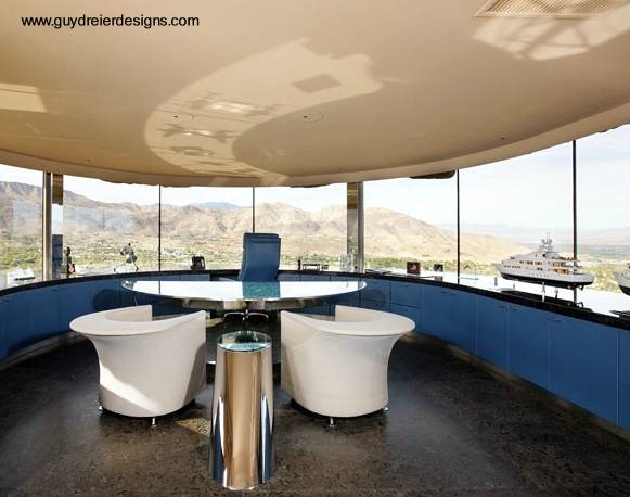 Sala de la casa del desierto