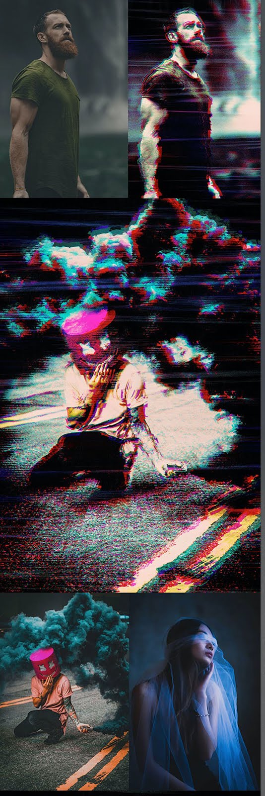 VHS Glitch Photoshop Action 26591925 2 VHS Glitch Photoshop Action 26591925 Free