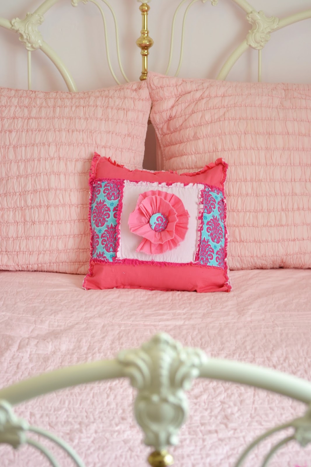How to Sew a Rag Quilt Throw Pillow A Vision to Remember All Things