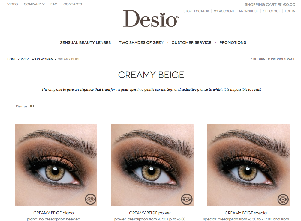 product review desio creamy