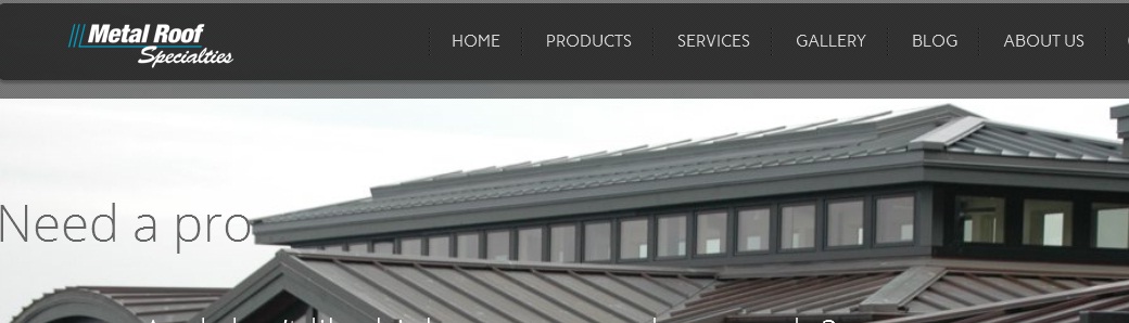 Metalroofspecialties - Metal Roof Manufacturers, Metal Roofs
