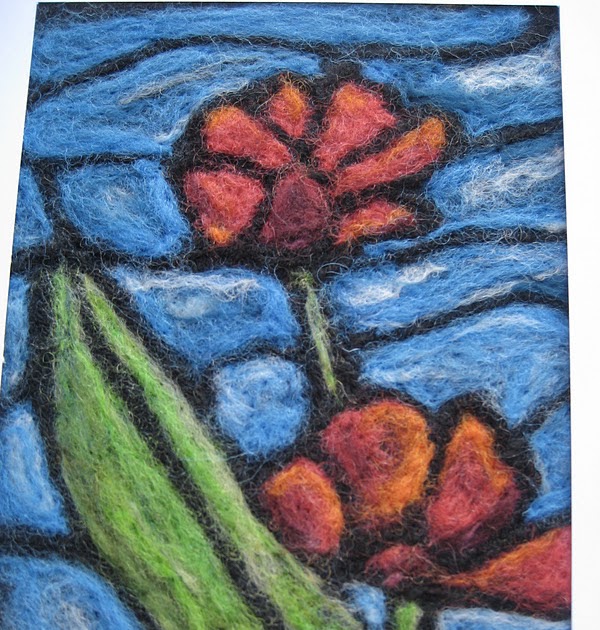 kaystir Flat Needle felting tutorial