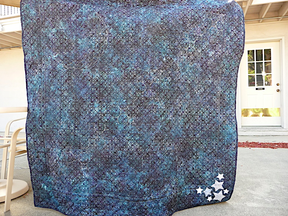 A Quilt of Heather Stairway to Cat Heaven Quilt Complete!