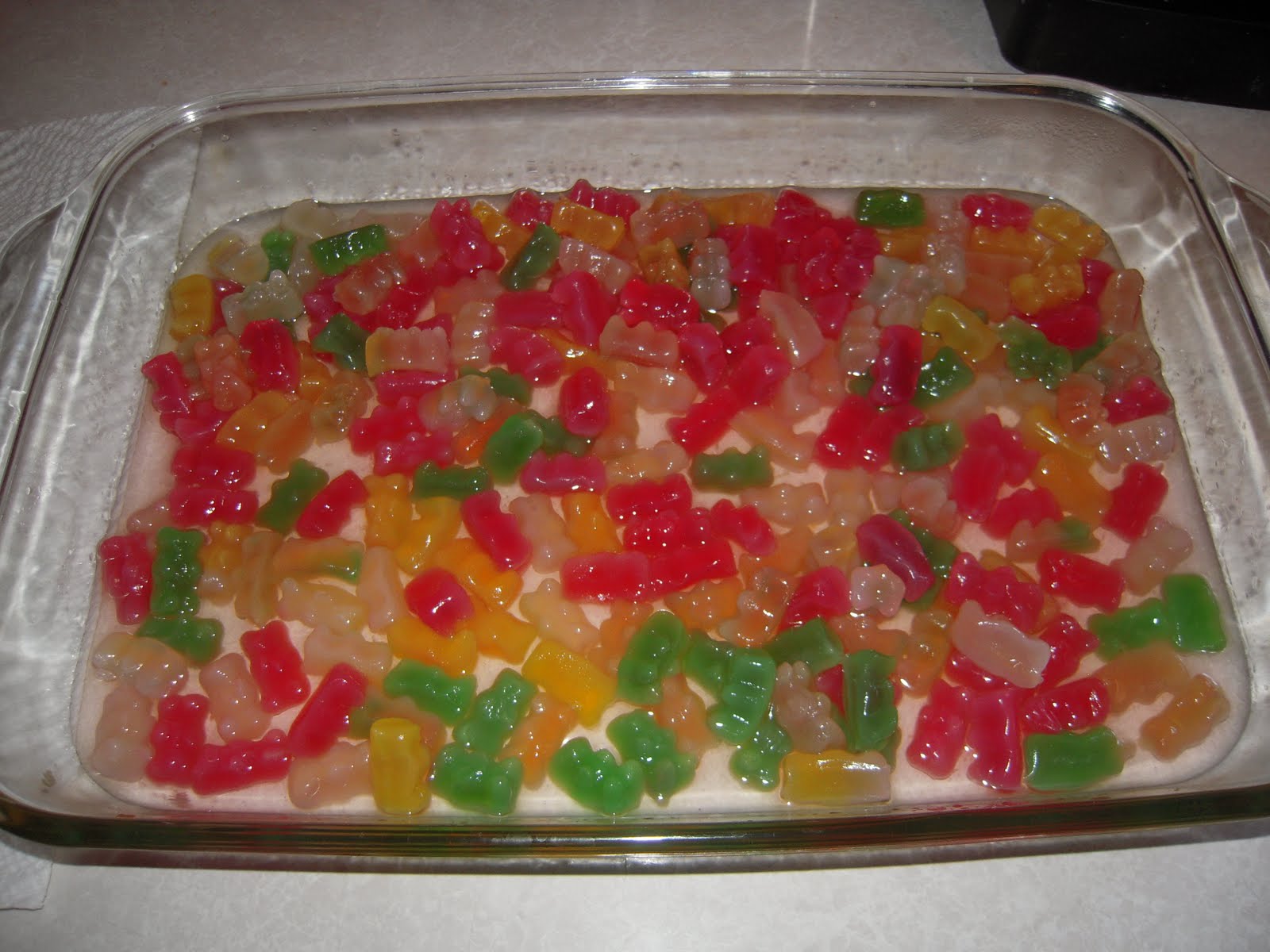 Lizzy's Home Cookin' Jello Shots.... Made from... Gummi Bears?!?!?!?!