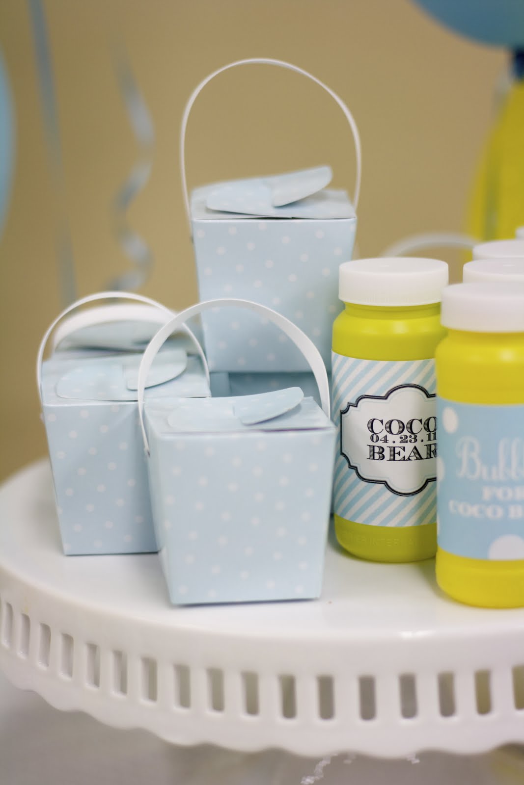 swankychicfete bubbles and bowties baby shower