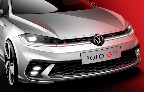 Novo VW Polo GTI 2022: primeiras imagens oficiais reveladas Novo VW Polo GTI 2022: primeiras imagens oficiais reveladas